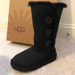 UGG Bailey Suede Button Boots